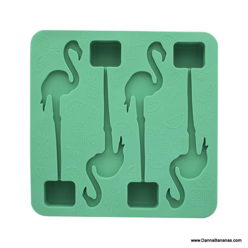 Flamingo Ice Stirrer - Ice Cube Tray