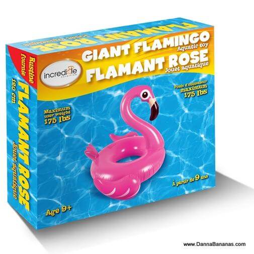 giant flamingo pool float Canada backyard pool toy