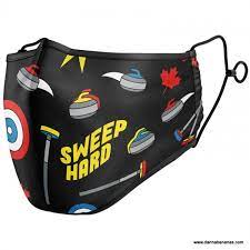 Canadian Sports Pack Face Masks: Curling Mask, Hockey Mask 