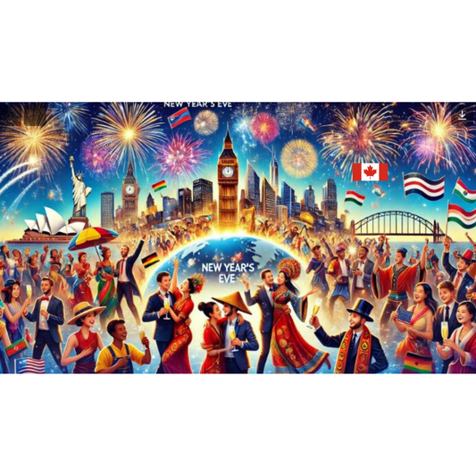 People around the world ringing in the New Year