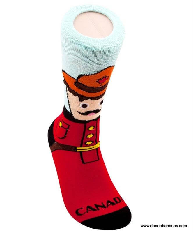 Canadian Mountie Socks