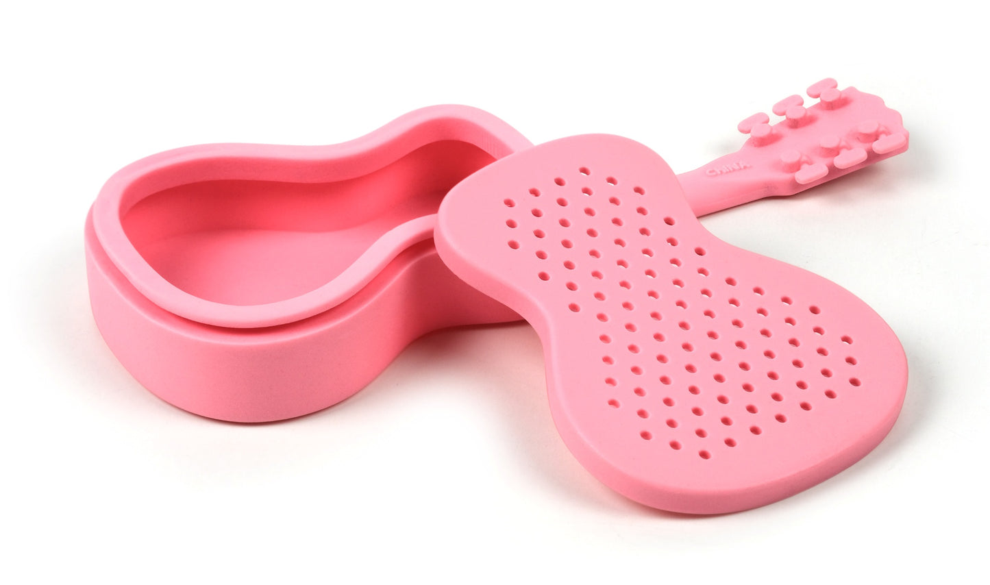 Dolly Parton Tea Infuser Back Open