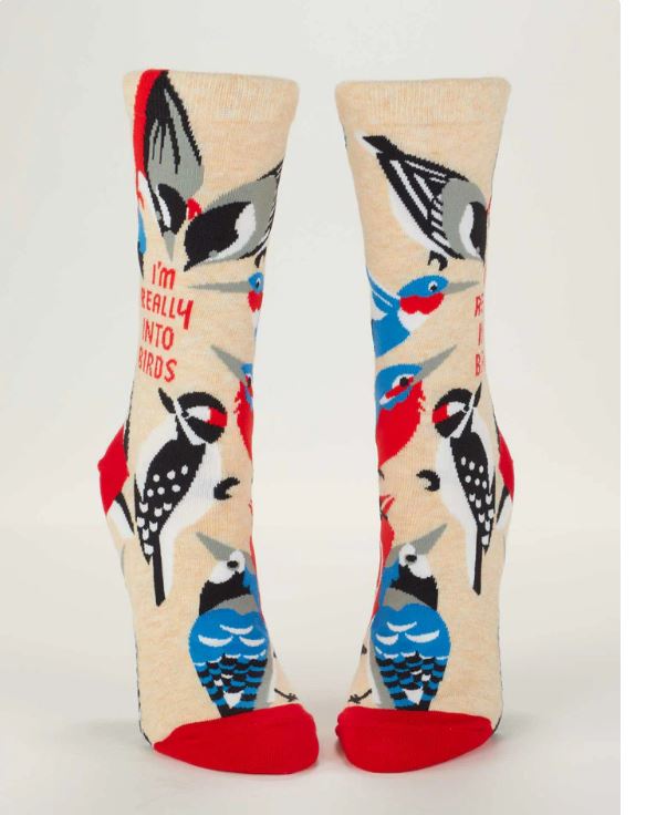 Funny Heart Socks in gift package with bold red heart design, a romantic Valentine's Day gift from Canada