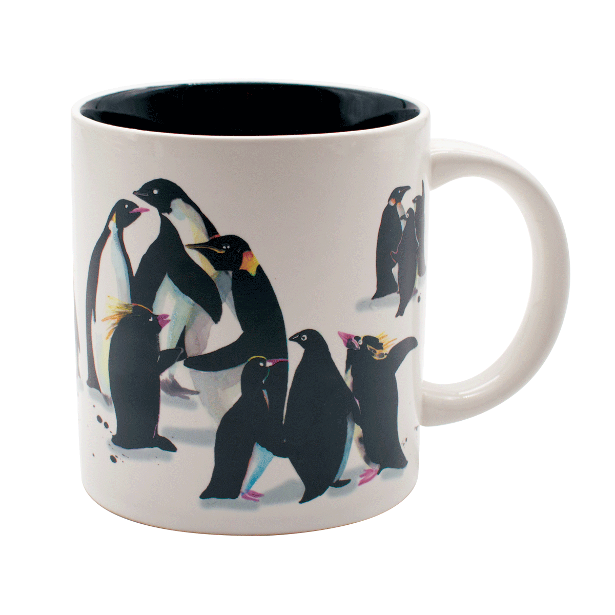Penguin Party Heat-Changing Mug