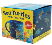 Sea Turtles at the Coral Reef Heat Change Mug