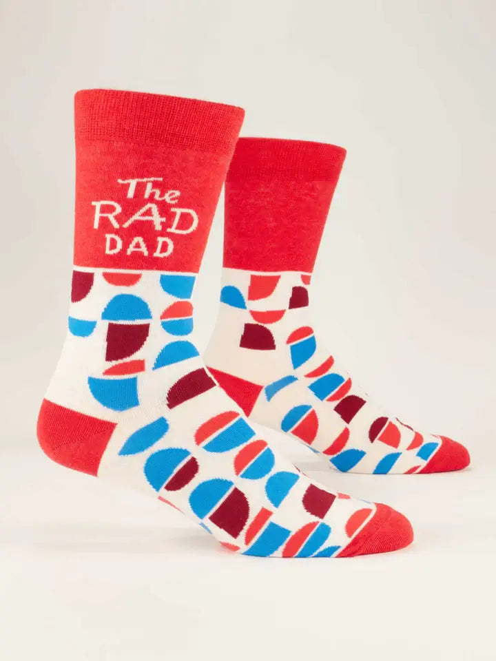 Funny Heart Socks in gift package with bold red heart design, a romantic Valentine's Day gift from Canada