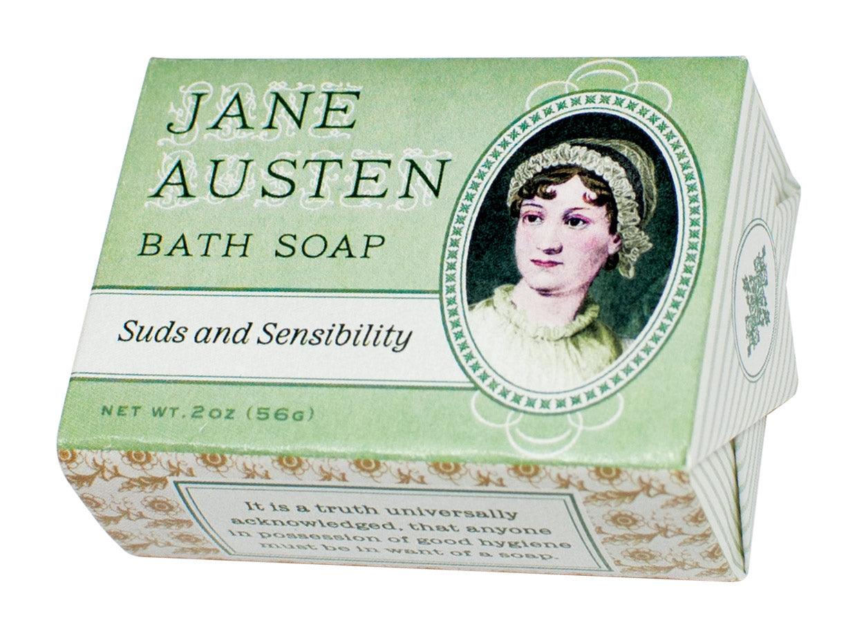 Jane Austen Bath Soap in wrapper