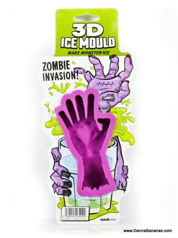 Zombie Hand Ice Cube Tray – creepy Halloween party idea