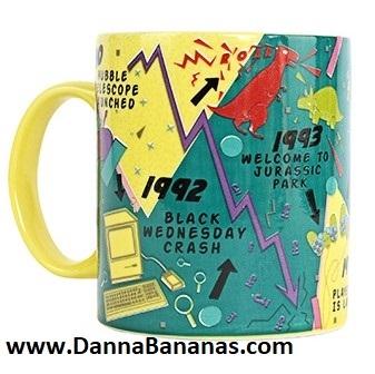 90s Decade Mug on a Table Picture