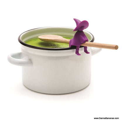 Agatha the Witch Spoon Holder – quirky Halloween kitchen gift