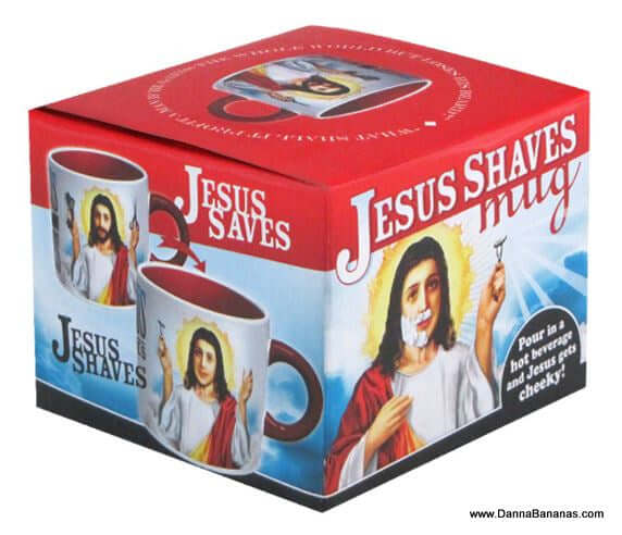 Jesus Shaves Mug