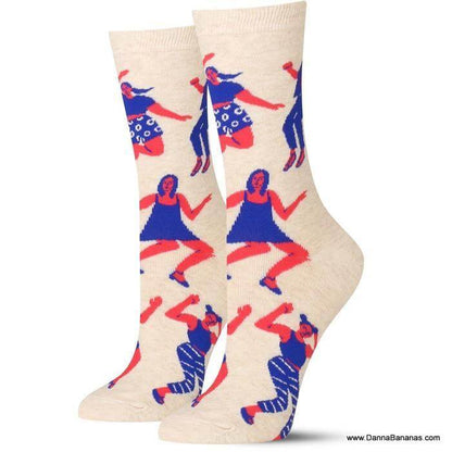 Me When My Song Comes On Women Crew Socks