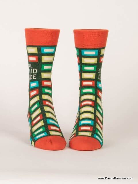 Real Solid Dude Men's Socks