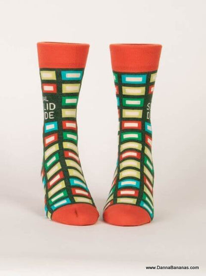 Real Solid Dude Men's Socks