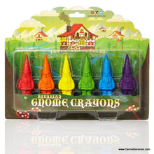 Bavarian Gnome Crayons Drawing Picture