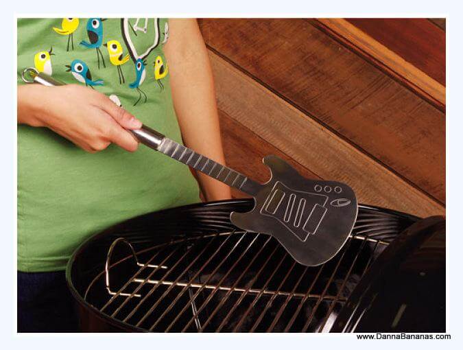 BBQ Guitar Spatula Girl Picture