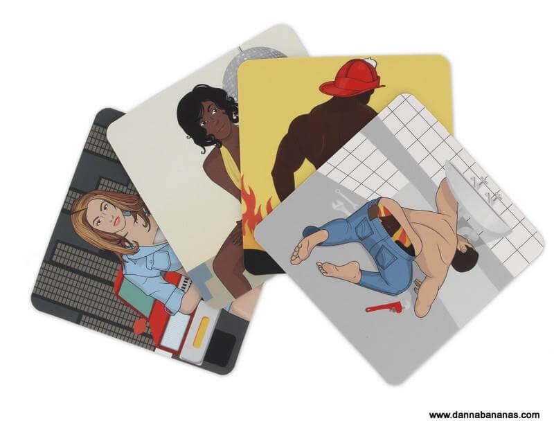 Bottom Up Beer Mats Picture