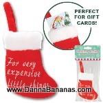 Christmas Stockings for Very Expensive Things Picture