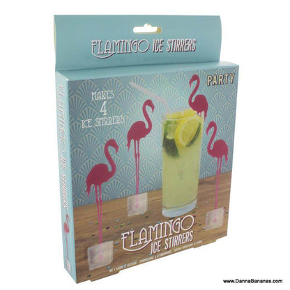Flamingo Ice Stirrer - Ice Cube Tray