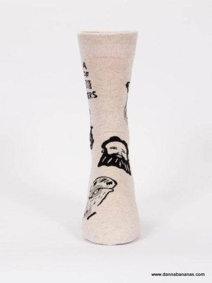 Get A Load Of These Whiskers Men's Crew Socks