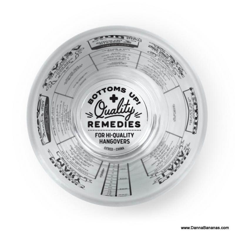 Good Measure Recipe Glass - Hangover