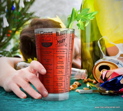 Good Measure Recipe Glass - Hangover