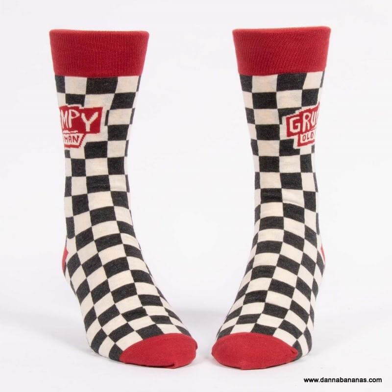 Grumpy Old Man Men's Crew Socks