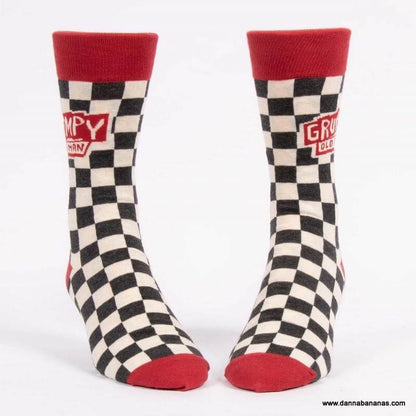 Grumpy Old Man Men's Crew Socks