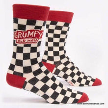Grumpy Old Man Men's Crew Socks Front Picture