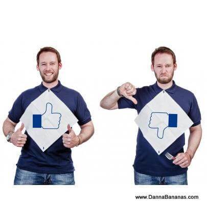 Perfect Dinner Buttonhole Napkins Picture