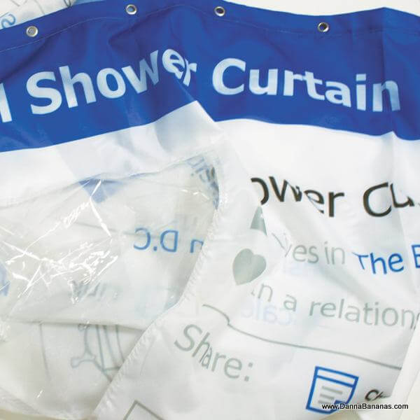 Social Shower Curtain