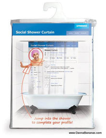 Social Shower Curtain