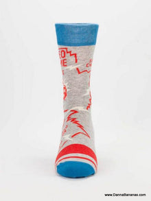 Video Game Men's Crew Socks Outsde Picture